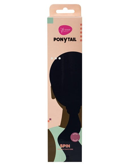 THE FEME COLLECTION SYN PONYTAIL SPIN 20 Color 1B PonyTail Asetena Pa
