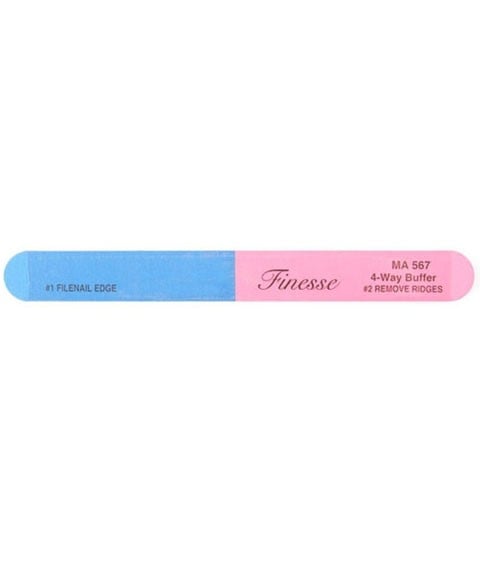 FINESSE PROFESSIONAL NAIL FILES 4 WAY BUFFER MA567 Pedicure and Manicure Asetena Pa