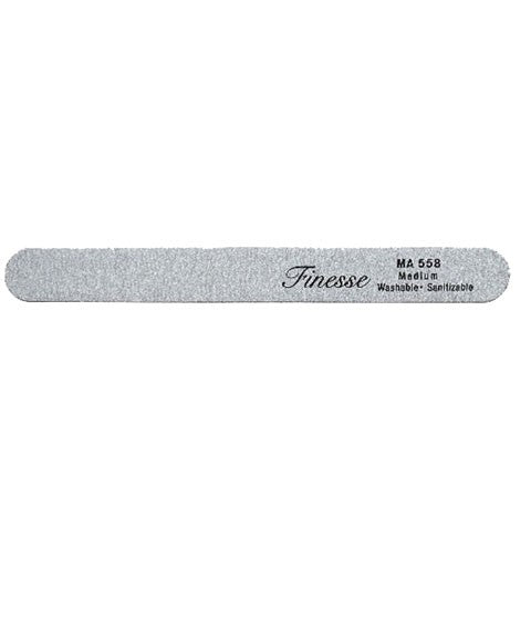 PROFESSIONAL NAIL FILES MEDIUM MA558 Color GREY Pedicure and Manicure Asetena Pa