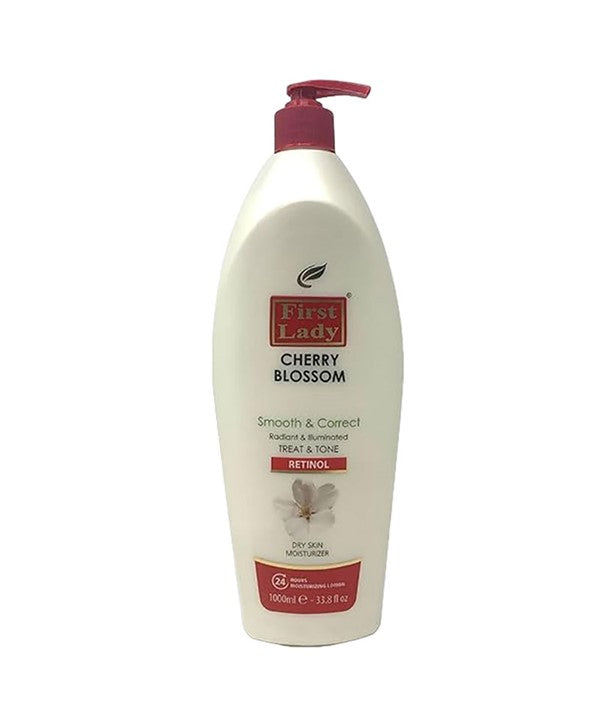 CHERRY BLOSSOM RETINOL SMOOTH AND CORRECT DRY MOISTURISER 1000 ml Skin Moisturizing Asetena Pa