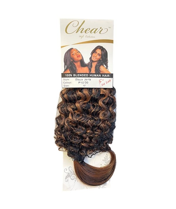 CHEAR BLENDED HUMAN HAIR DISCO JERRY 12 Color 4 Synthetic Weave Hair Asetena Pa