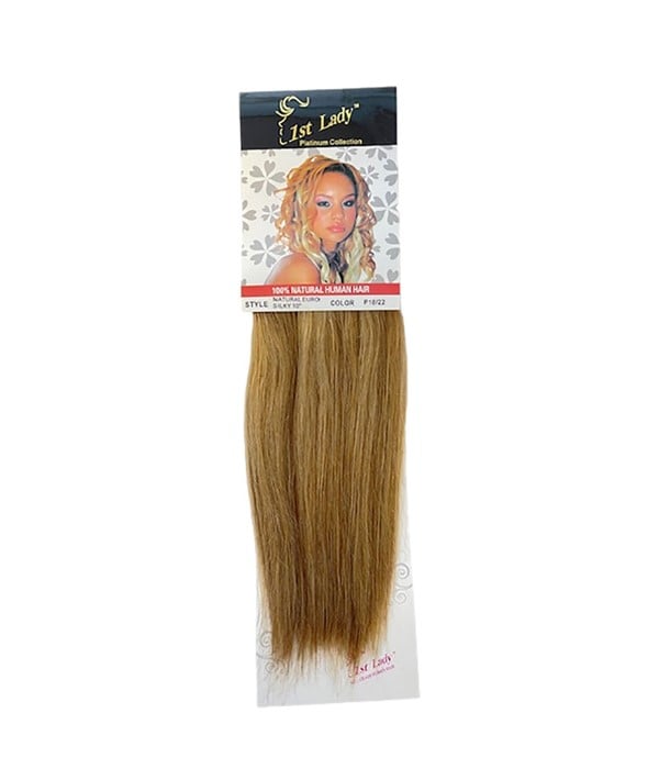 FIRSTLADY NATURAL EURO SILKY BLENDED HUMAN HAIR 12 Color P4/33 Human Hair Bundles Asetena Pa