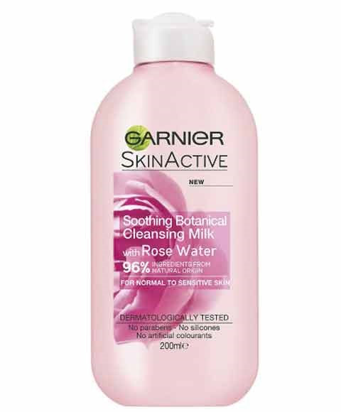 SKIN ACTIVE SOOTHING BOTANICAL CLEANSING MILK WITH ROSE WATER 200ml Skin Moisturizing Asetena Pa
