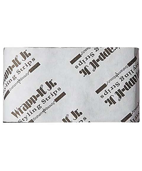 WRAPP IT JR STYLING STRIPS BLACK 40 Strips Salon Accessories Asetena Pa