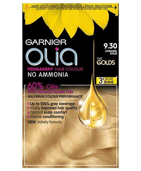 OLIA PERMANENT HAIR COLOR 930 CARAMEL GOLD Hair Color Asetena Pa
