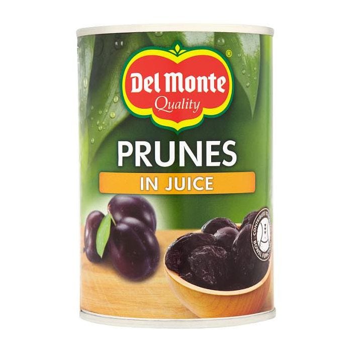 Del Monte Prunes 6x410g