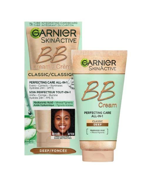 SKIN ACTIVE CLASSIC PERFECTING CARE ALL IN 1 BB CREAM DEEP 50 ml Foundation Asetena Pa