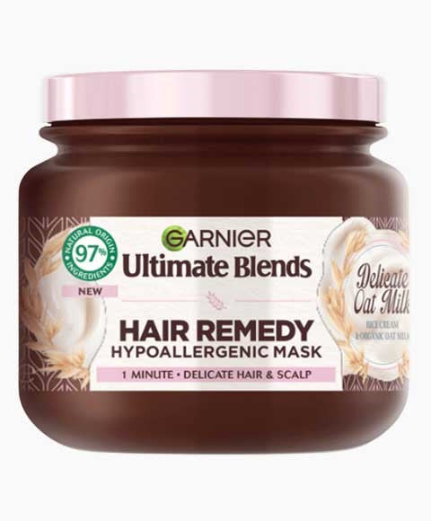 ULTIMATE BLENDS DELICATE OAT MILK HAIR REMEDY MASK 340 ml Treatments Asetena Pa