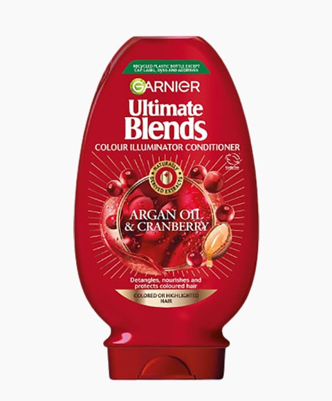 ULTIMATE BLENDS ARGAN OIL CRANBERRY COLOUR ILLUMINATOR CONDITIONER 400 ml Conditioner Asetena Pa