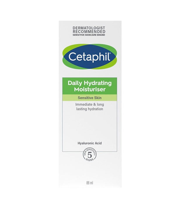 CETAPHIL DAILY HYDRATING MOISTURISER FOR SENSITIVE SKIN 88 ml Skin Moisturizing Asetena Pa