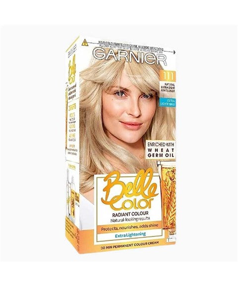 BELLE COLOR PERMANENT 111 NATURAL EXTRA LIGHT ASH BLONDE Hair Color Asetena Pa
