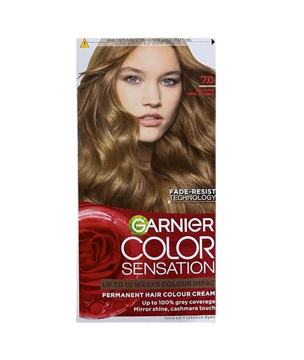 COLOR SENSATION INTENSE PERMANENT COLOUR CREAM DELICATE OPAL BLONDE 7.0 Hair Color Asetena Pa