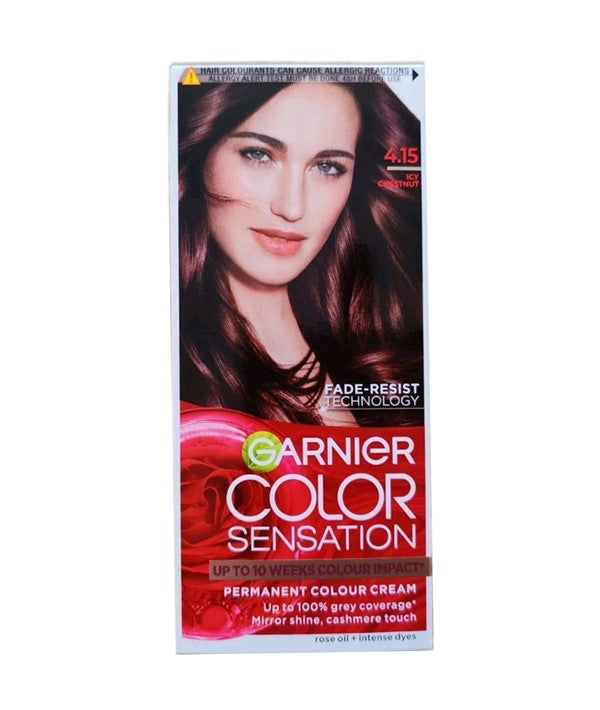 COLOR SENSATION FADE RESIST PERMANENT COLOUR CREAM Color 10 Ultra Onyx Black Hair Color Asetena Pa