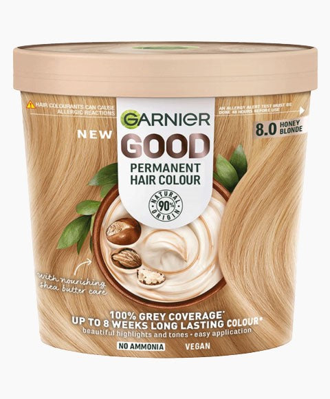 GARNIER GOOD PERMANENT HAIR COLOUR 8.0 HONEY BLONDE Hair Color Asetena Pa