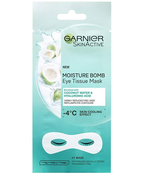 SKIN ACTIVE MOISTURE BOMB EYE TISSUE MASK WITH COCONUT WATER 6 g Eye Makeup Asetena Pa