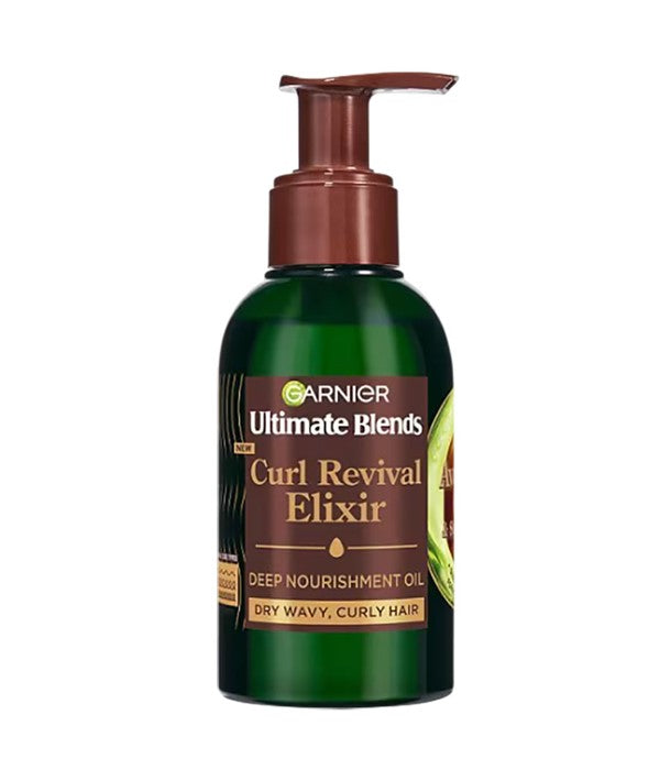 ULTIMATE BLENDS CURL REVIVAL ELIXIR OIL 120 ml Sprays, Serums and Oils Asetena Pa