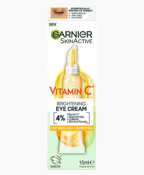 SKIN ACTIVE VITAMIN C BRIGHTENING EYE CREAM 15 ml Eye Makeup Asetena Pa