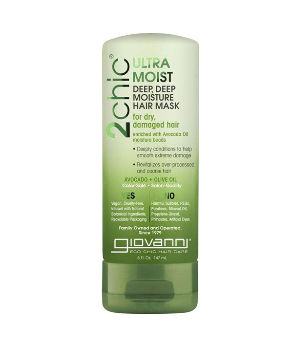 2 CHIC ULTRA MOIST DEEP MOISTURE HAIR MASK 147 ml Treatments Asetena Pa
