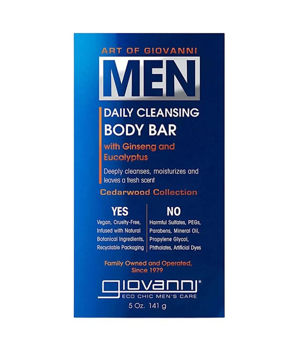 MEN DAILY CLEANSING BODY BAR 141 g Body Care Asetena Pa