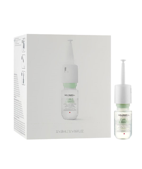 DUALSENSES CURLS AND WAVES INTENSIVE CONDITIONING SERUM 12x18 ml Treatments Asetena Pa