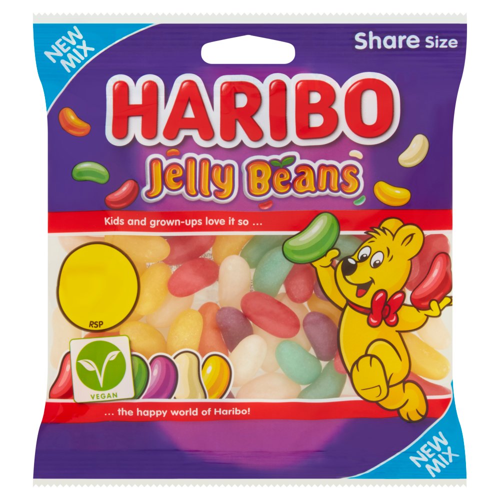 Haribo Jelly Beans Bags 12x140g E