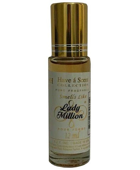 PURE FRAGRANCE SMELL LIKE LADY MILLION POUR FEMME 12 ml Perfumes for Value Asetena Pa