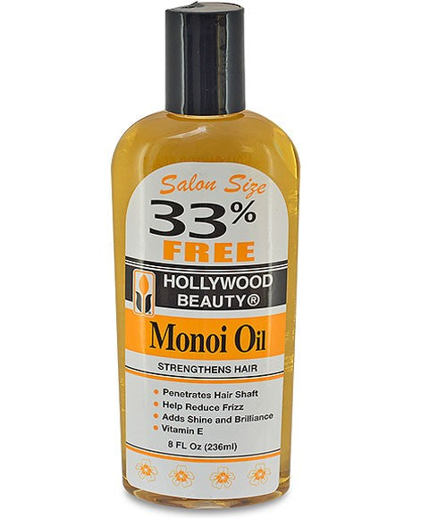 HOLLYWOOD BEAUTY MONOI OIL 236 ml Sprays, Serums and Oils Asetena Pa