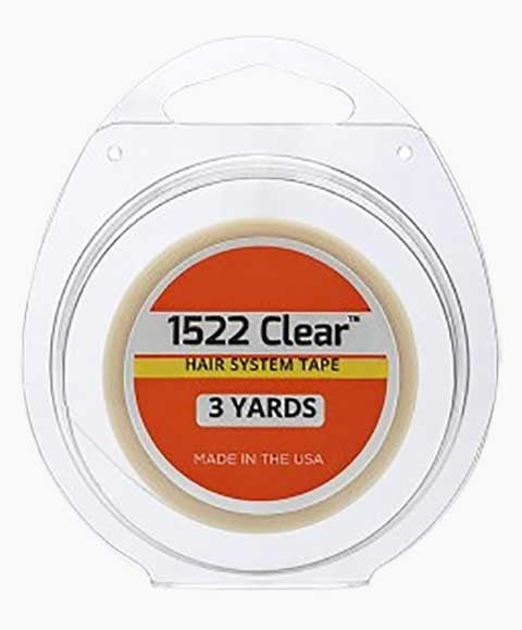 HAIR DIRECT 1522 CLEAR HAIR SYSTEM TAPE 3/4 x 3 YD Kids Hair Accessories Asetena Pa
