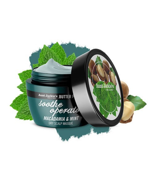AUNT JACKIES BUTTER FUSIONS SOOTHE OPERATOR DRY SCALP MASQUE 227 g Treatments Asetena Pa