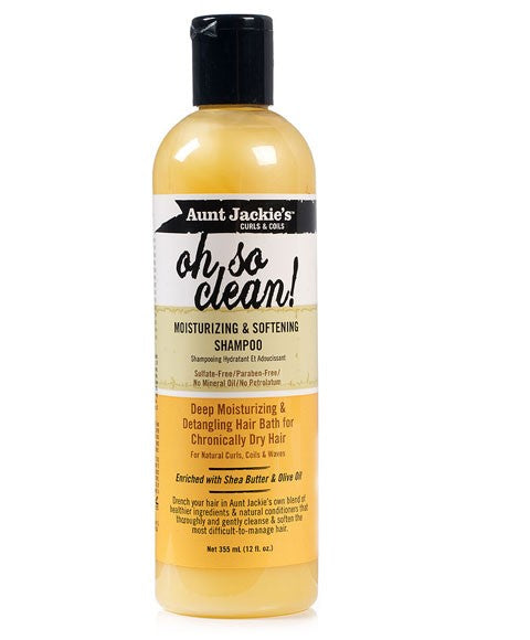 AUNT JACKIES OH SO CLEAN MOISTURIZING AND SOFTENING SHAMPOO 355 ml Shampoo Asetena Pa
