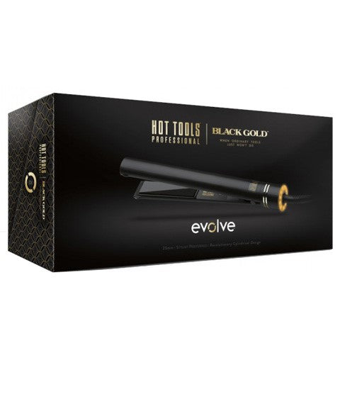 HOT TOOLS PROFESSIONAL BLACK GOLD EVOLVE STRAIGHTENER 25mm Hot Irons Asetena Pa