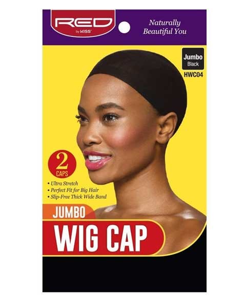 JUMBO WIG CAP BLACK HWC04 2 caps Extensions Accessories Asetena Pa