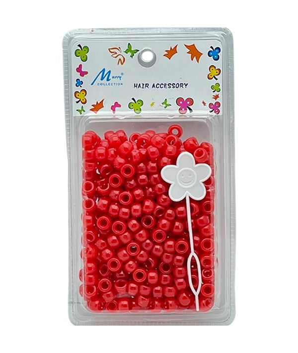HAIR ACCESSORY BEADS B500RED Hair Accessories Asetena Pa