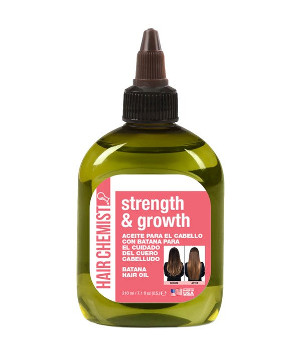 STRENGTH AND GROWTH BATANA HAIR OIL 210 ml Sprays, Serums and Oils Asetena Pa