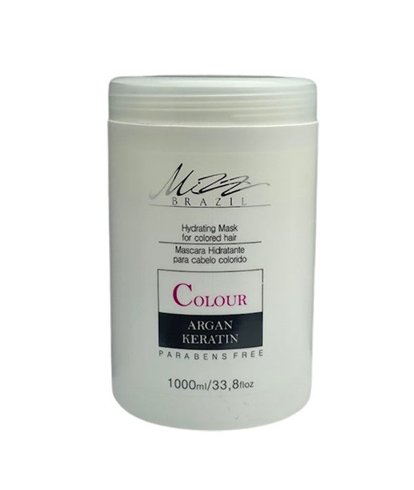 MIZZ BRAZIL HYDRATING MASK FOR COLORED HAIR 1000 ml Treatments Asetena Pa