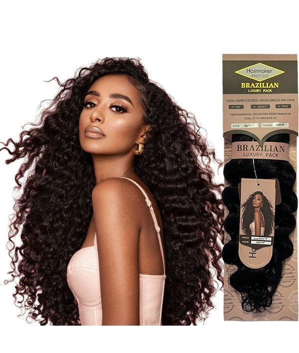 BRAZILIAN LUXURY DEEP WAVE WEAVE 22 Color Natural Human Hair Bundles Asetena Pa