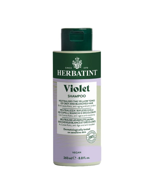 HERBATINT VIOLET SHAMPOO 260 ml Shampoo Asetena Pa