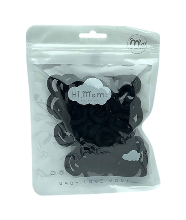 HI MOM CHILDREN HAIR TIES TP19BLK Kids Hair Accessories Asetena Pa