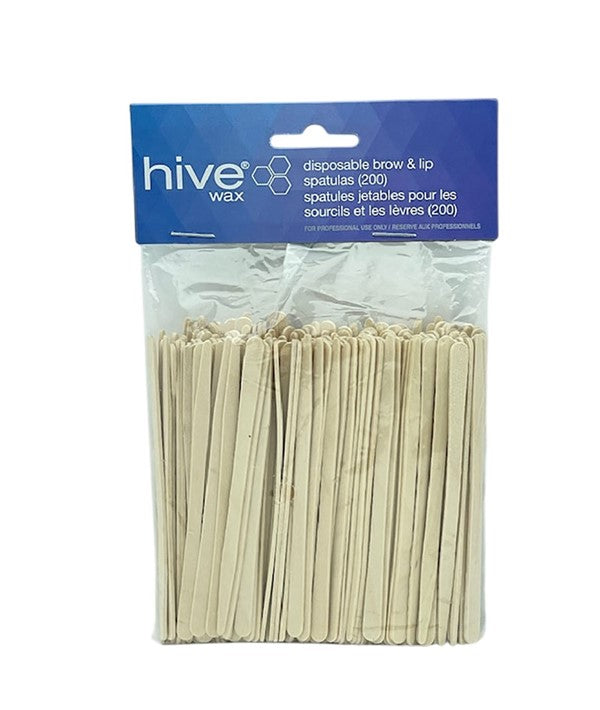 DISPOSABLE BROW AND LIP SPATULAS Hair Removing Asetena Pa