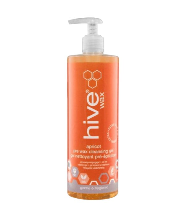 HIVE APRICOT PRE WAX CLEANSING GEL 500 ml Color Apricot Hair Removing Asetena Pa