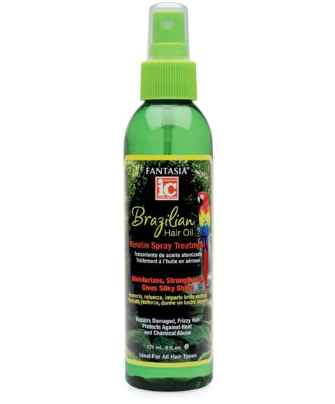 IC FANTASIA BRAZILIAN HAIR OIL KERATING SPRAY TREATMENT 171 ml Treatments Asetena Pa
