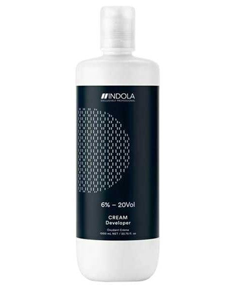 INDOLA CREAM DEVELOPER 1000 ml Color 12 % 40 Vol Hair Color Asetena Pa