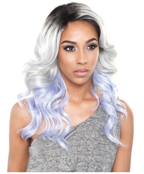 SOFT SWISS LACE FRONT HH BS214 STYLEMIX WIG Color 2 Lace Wigs Asetena Pa