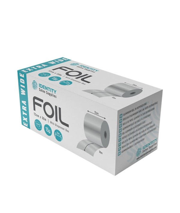 EXTRA WIDE FOIL WITH DISPENSER BOX 12 cm x 50 m Hair Color Asetena Pa