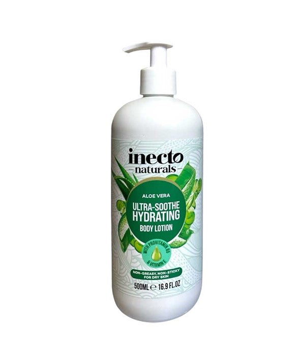 INECTO NATURALS ALOE VERA ULTRA SOOTHE HYDRATING BODY LOTION 500 ml Skin Moisturizing Asetena Pa