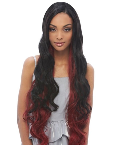 NATURAL BRAZILIAN BUNDLE 1 PACK SOLUTION SYN BODY CURL 6PCS XL Color OMRE3T30 Synthetic Weave Hair Asetena Pa