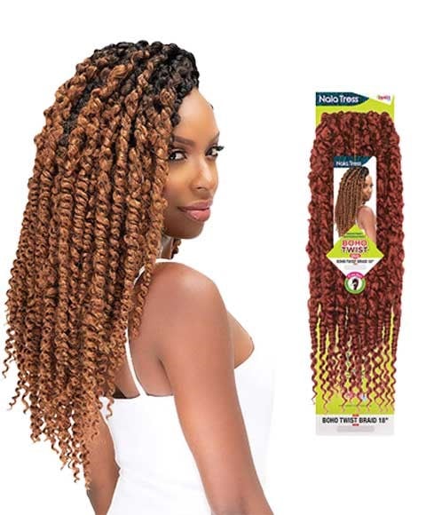 NALA TRESS SYN BOHO TWIST 18 Inches Color 51 Hair for Braid Extensions Asetena Pa