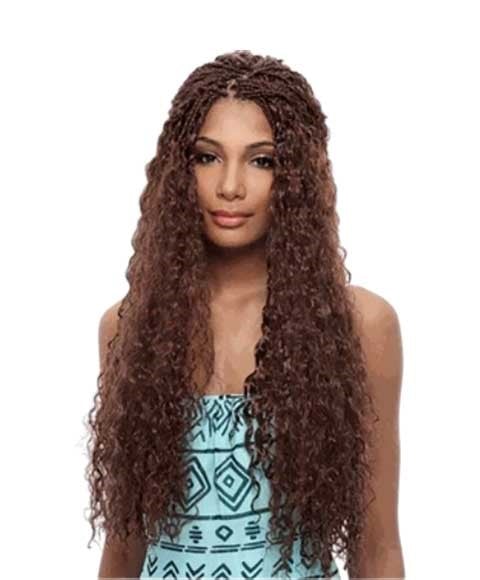 JANET SYN PAULA BRAID AND PONY Color 33 Hair for Braid Extensions Asetena Pa