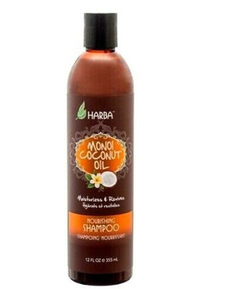 HARBA MONOI COCONUT OIL NOURISHING SHAMPOO 355ml Shampoo Asetena Pa