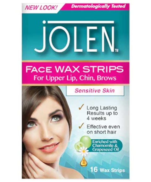 FACIAL STRIP WAX 16 pcs Hair Removing Asetena Pa